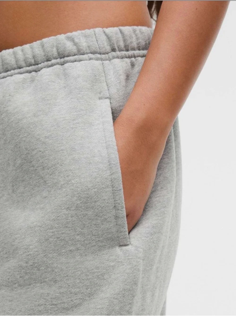 Lululemon Womens Steady State Jogger Heathered Core Medium Grey